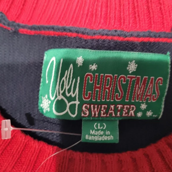 Ugly Christmas Sweater Santa merry Christmas - Picture 2 of 4